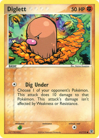Image for Diglett (61/112) [FireRed & LeafGreen]