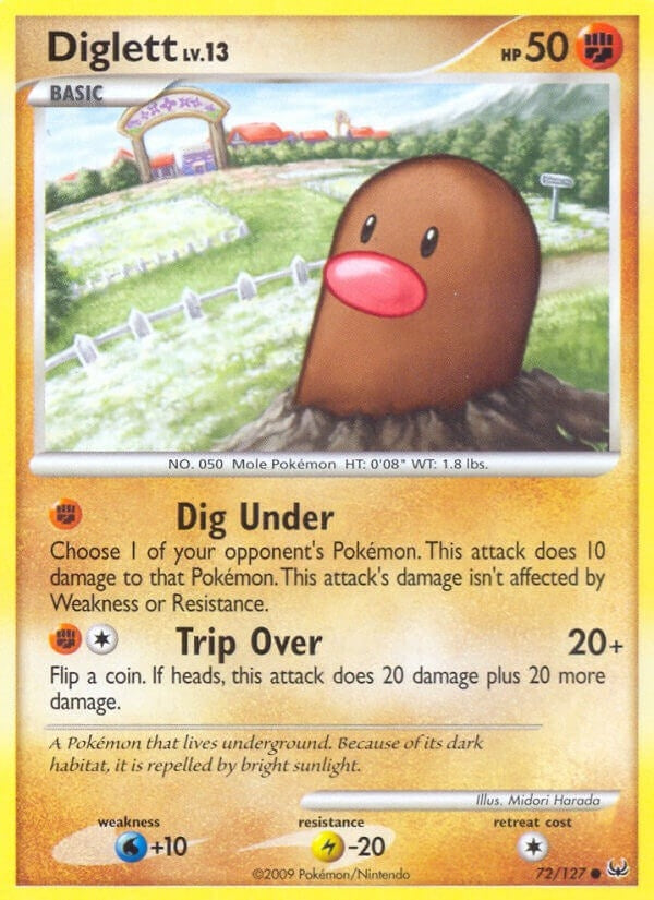 Image for Diglett (72/127) [Platinum]