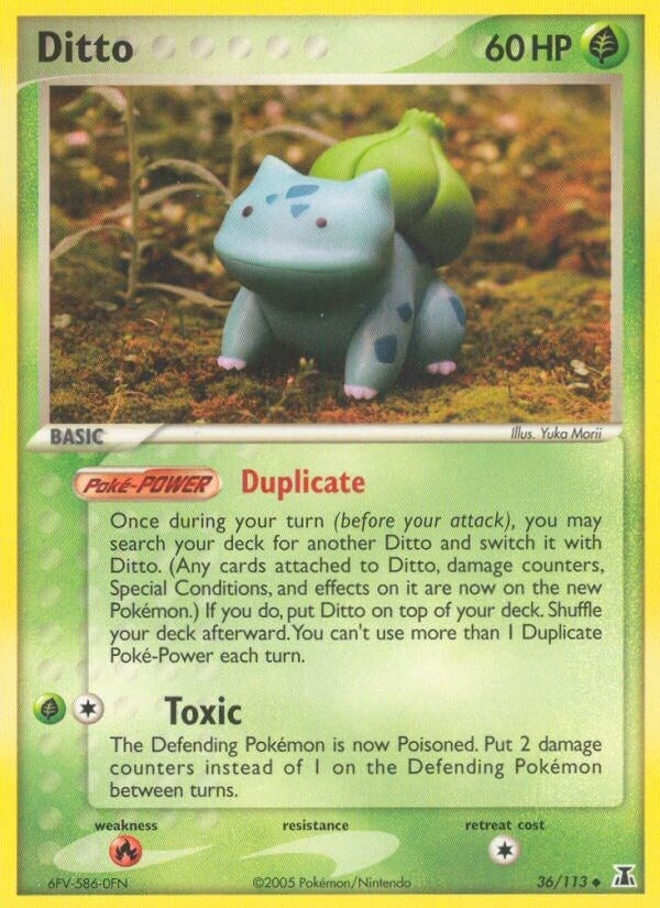 Image for Ditto (Bulbasaur) (36/113) [Delta Species]