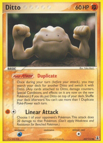 Image for Ditto (Geodude) (62/113) [Delta Species]