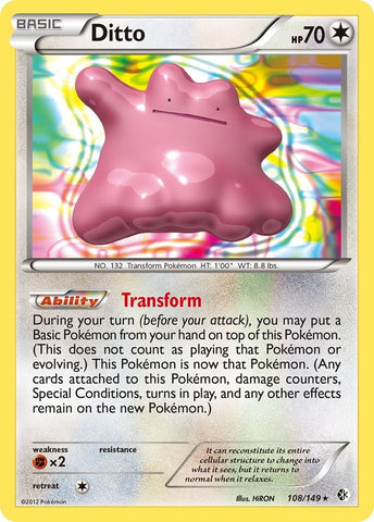Image for Ditto (108/149) [Boundaries Crossed]