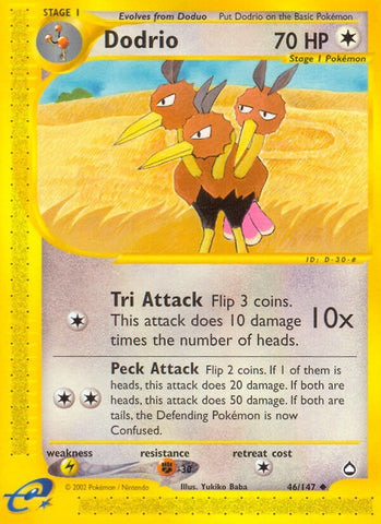 Image for Dodrio (046/147) [Aquapolis]