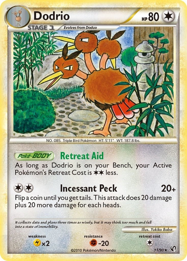Image for Dodrio (11/90) [Undaunted]