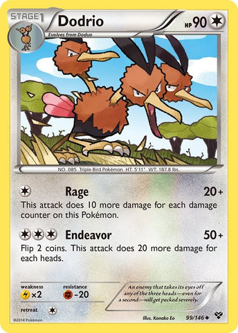 Image for Dodrio (99/146) [XY Base Set]