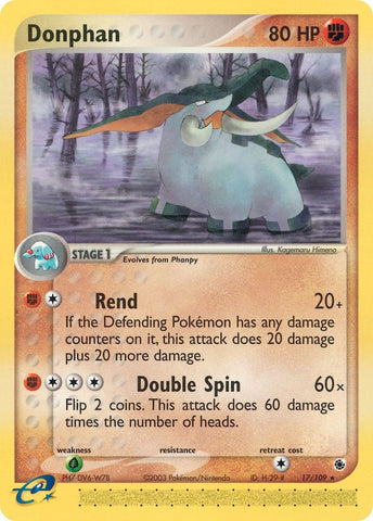 Image for Donphan (17/109) [Ruby and Sapphire]