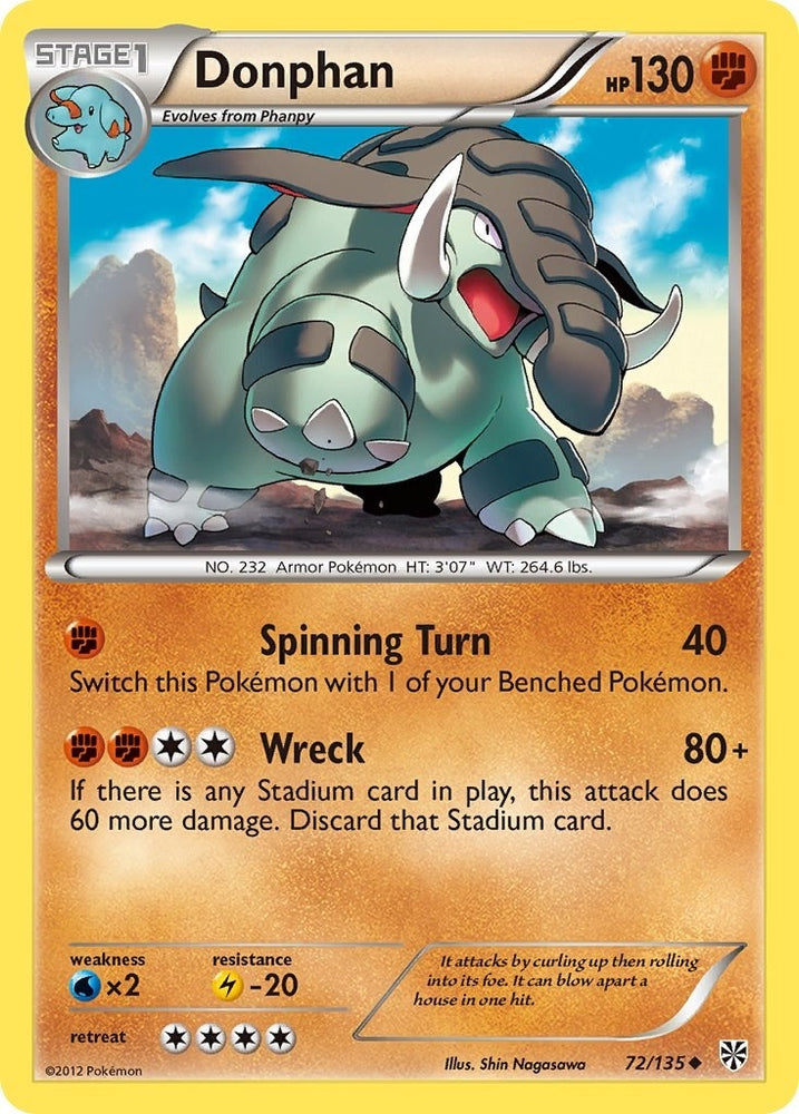 Image for Donphan (72/135) [Plasma Storm]