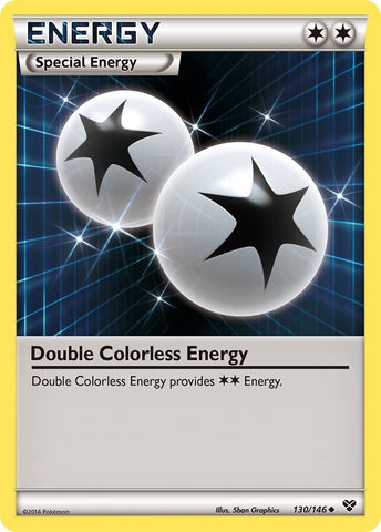 Image for Double Colorless Energy (130/146) [XY Base Set]