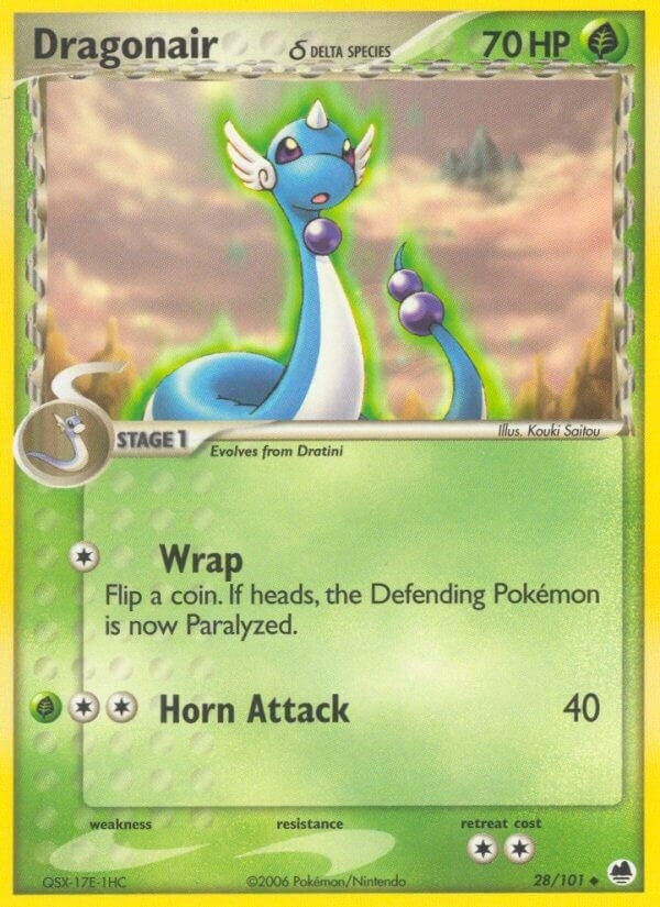 Image for Dragonair (Delta Species) (28/101) [Dragon Frontiers]