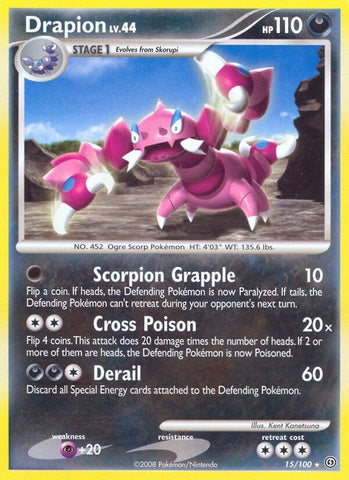 Image for Drapion (15/100) [Stormfront]
