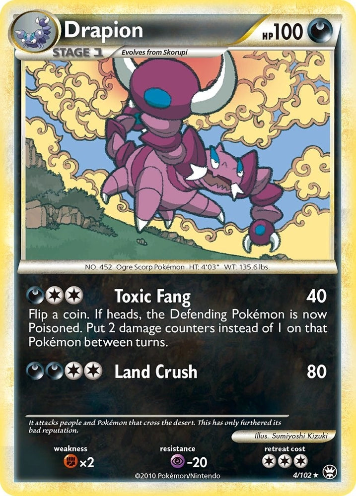 Image for Drapion (4/102) [Triumphant]