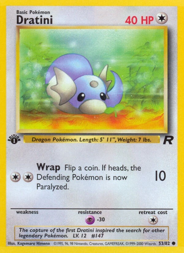 Image for Dratini (53/82) [Team Rocket]