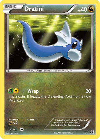 Image for Dratini (1) (1/20) [Dragon Vault]