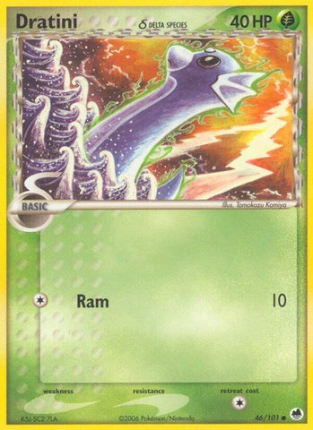 Image for Dratini (Delta Species) (46/101) [Dragon Frontiers]