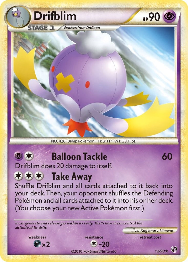 Image for Drifblim (12/90) [Undaunted]