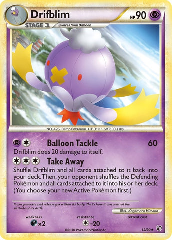 Image for Drifblim (12/90) [Undaunted]