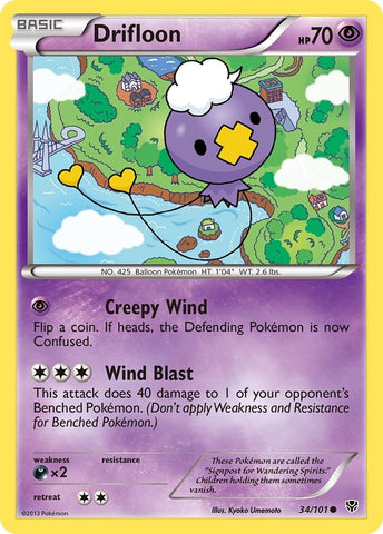 Image for Drifloon (34/101) [Plasma Blast]