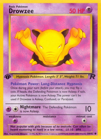 Image for Drowzee (54/82) [Team Rocket]