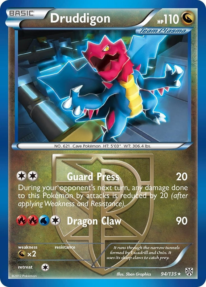 Image for Druddigon (Team Plasma) (94/135) [Plasma Storm]