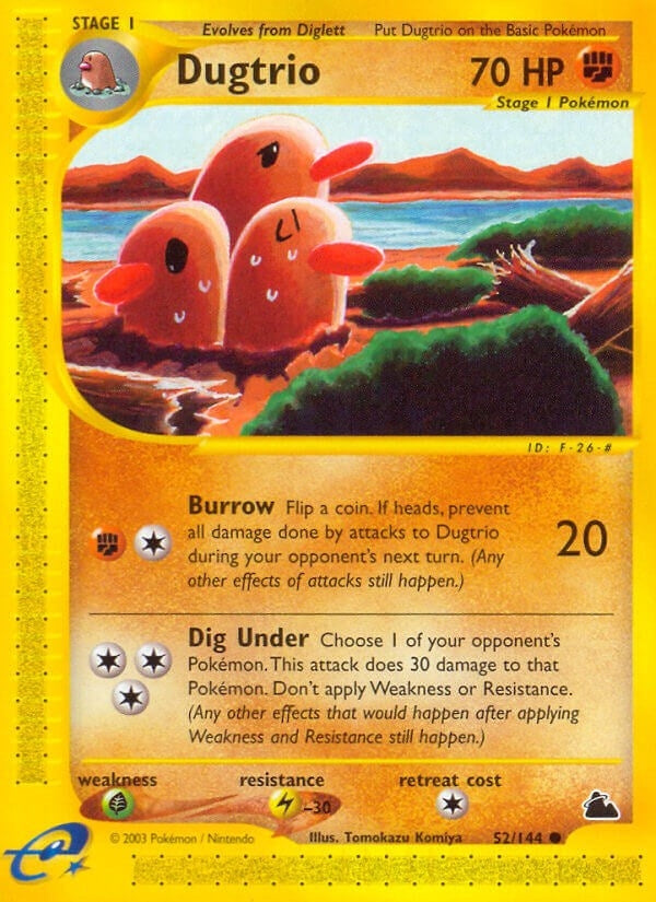 Image for Dugtrio (052/144) [Skyridge]