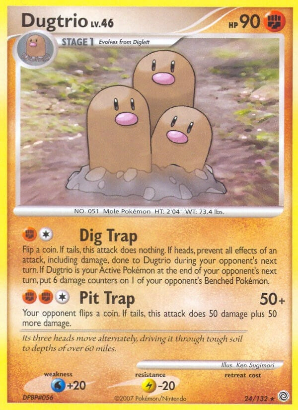 Image for Dugtrio (24/132) [Secret Wonders]