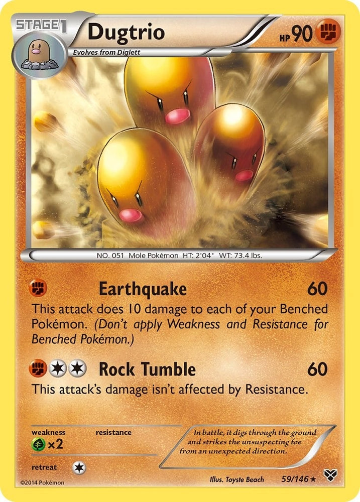 Image for Dugtrio (59/146) [XY Base Set]