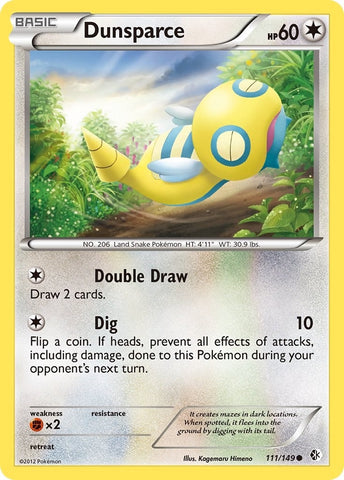 Image for Dunsparce (111/149) [Boundaries Crossed]