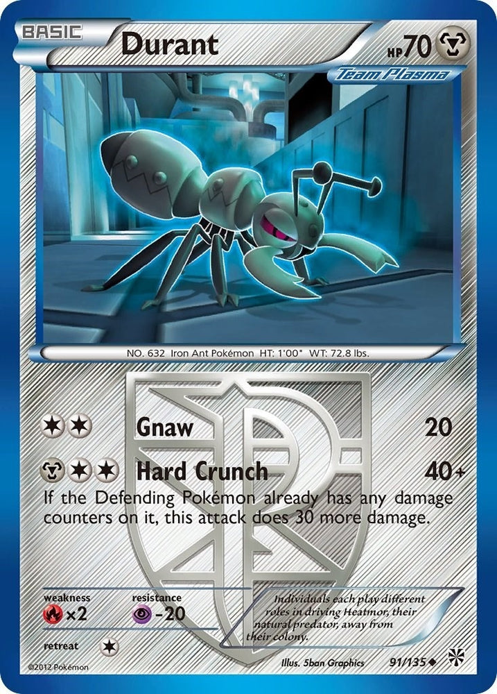 Image for Durant (Team Plasma) (91) (91/135) [Plasma Storm]
