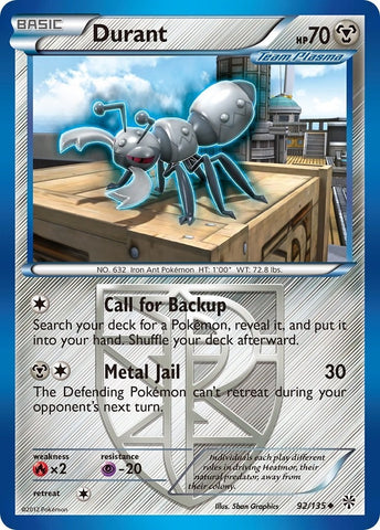 Image for Durant (Team Plasma) (92) (92/135) [Plasma Storm]