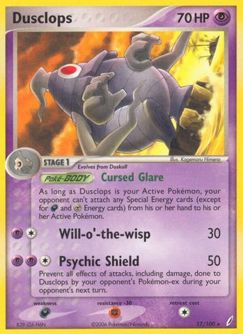 Image for Dusclops (17/100) [Crystal Guardians]