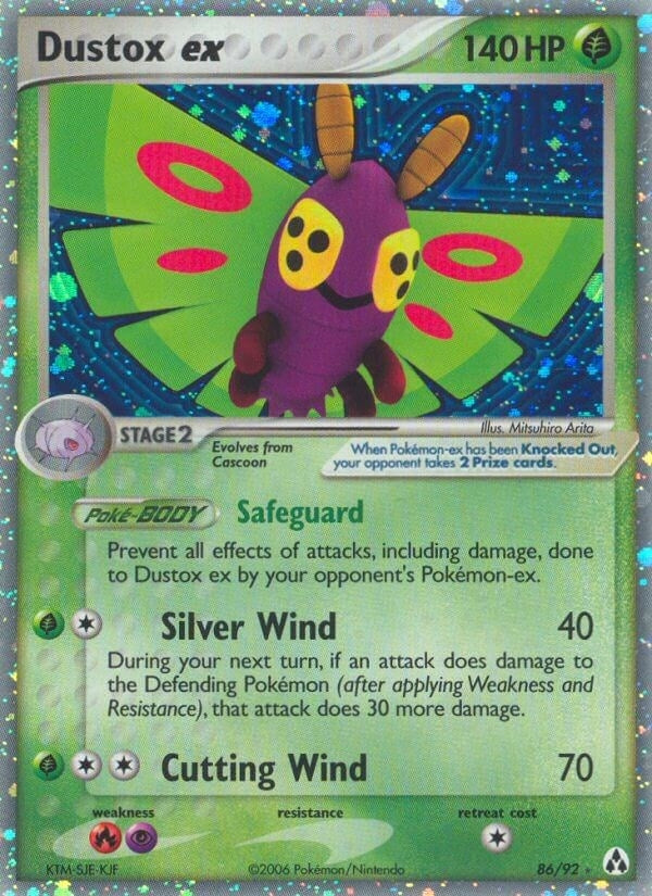 Image for Dustox ex (86/92) [Legend Maker]