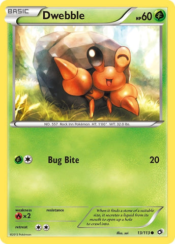 Image for Dwebble (13/113) [Legendary Treasures]