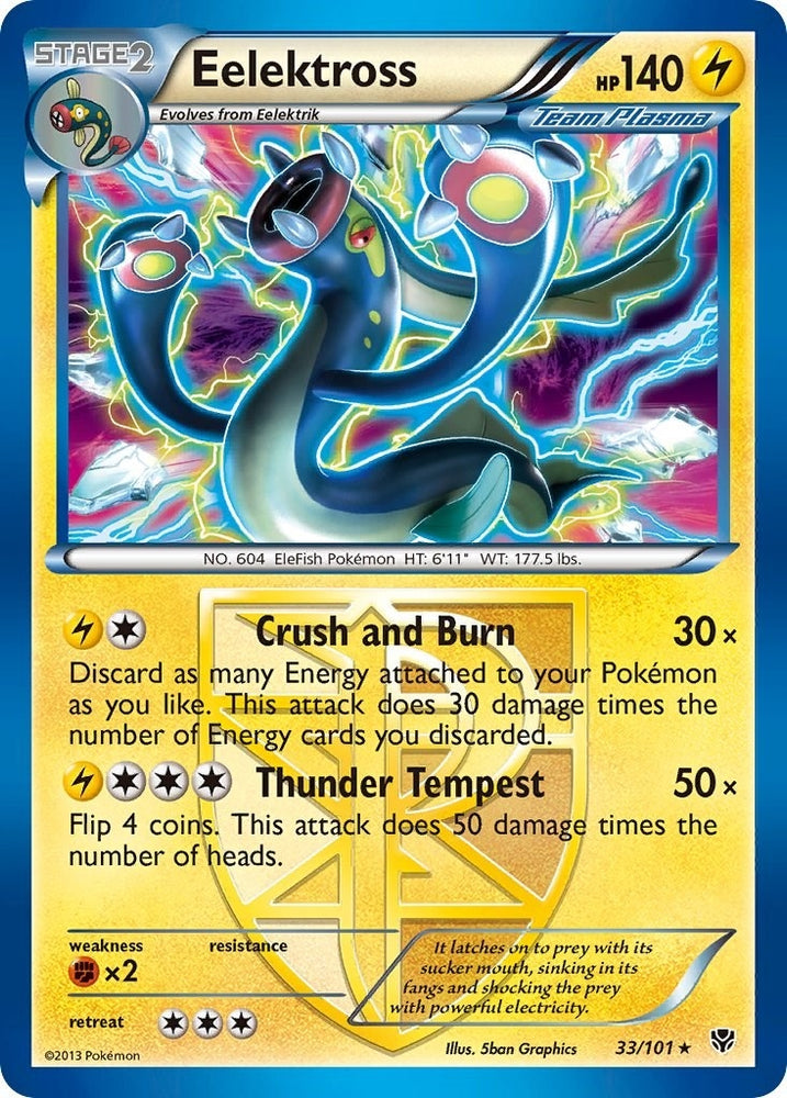 Image for Eelektross (Team Plasma) (33/101) [Plasma Blast]