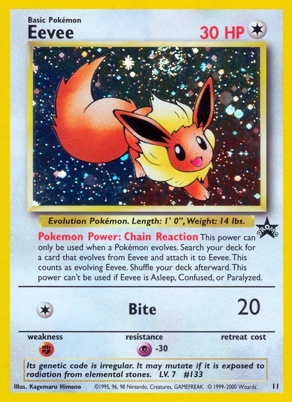 Image for Eevee (11/53) [WoTC Promo]