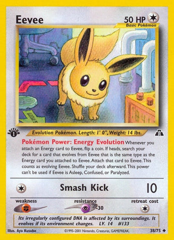 Image for Eevee (38/75) (Neo Discovery) - Pokemon