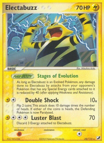Image for Electabuzz (22/115) [Unseen Forces]