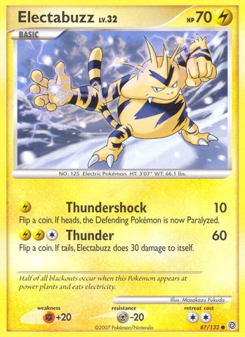 Image for Electabuzz (87/132) [Secret Wonders]