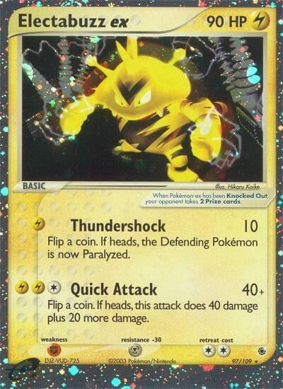 Image for Electabuzz ex (97/109) [Ruby and Sapphire]