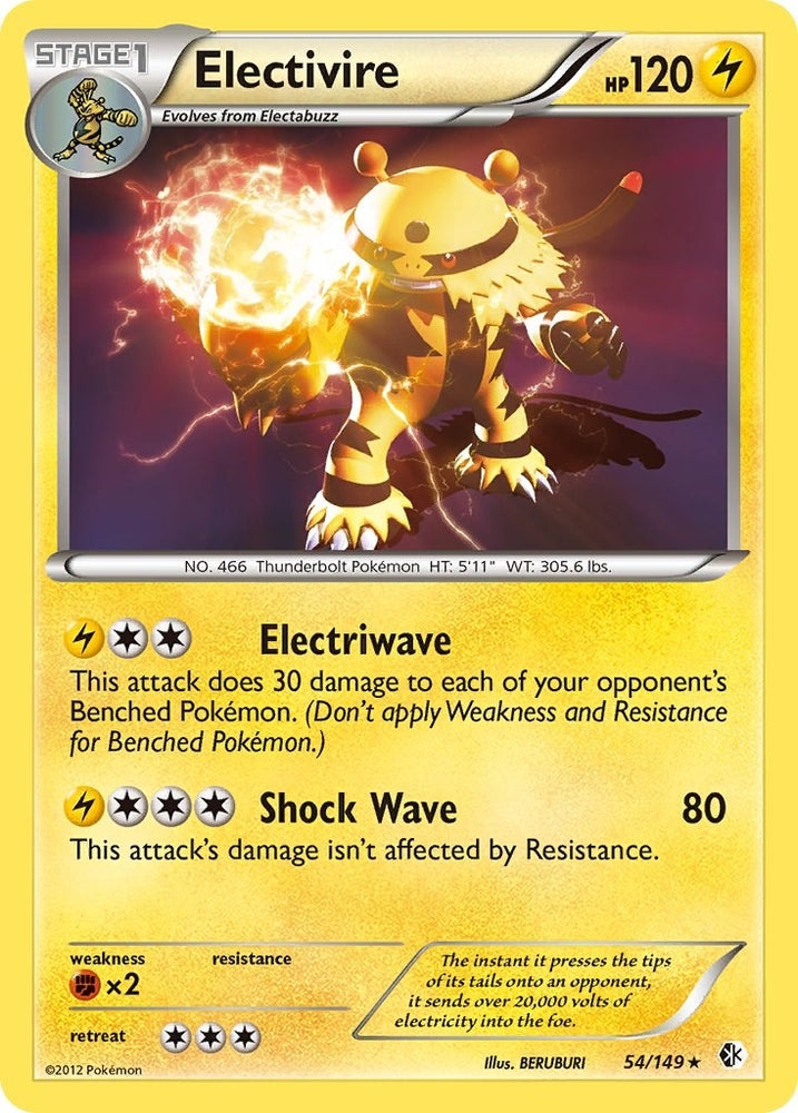 Image for Electivire (54/149) [Boundaries Crossed]