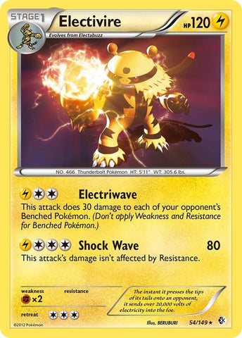 Image for Electivire (54/149) [Boundaries Crossed]