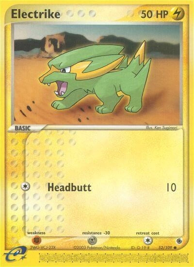 Image for Electrike (52/109) [Ruby and Sapphire]