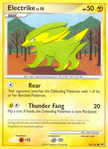 Image for Electrike (74/127) [Platinum]