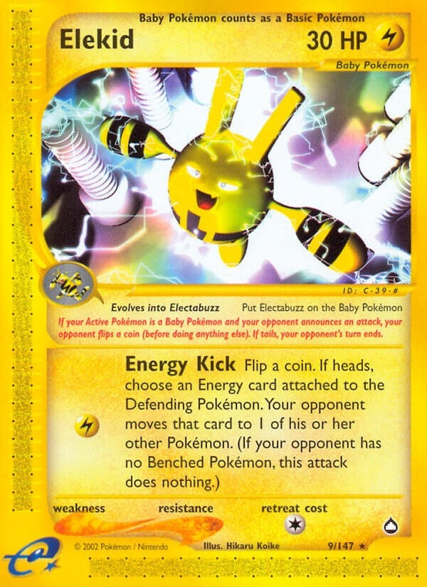 Image for Elekid (009/147) [Aquapolis]
