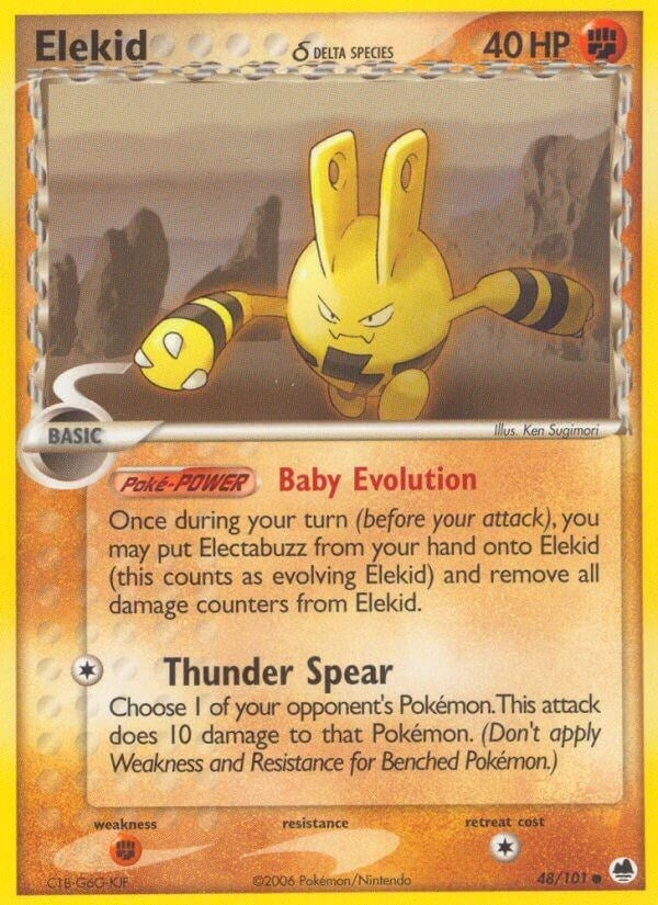 Image for Elekid (Delta Species) (48/101) [Dragon Frontiers]