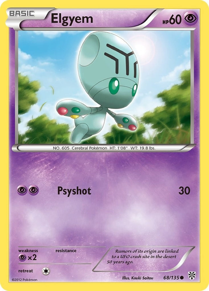 Image for Elgyem (68) (68/135) [Plasma Storm]