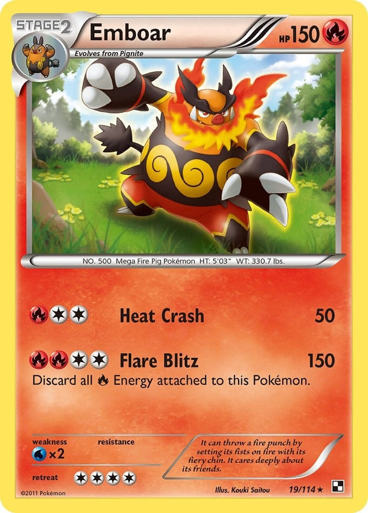 Image for Emboar (19) (19/114) [Black and White]