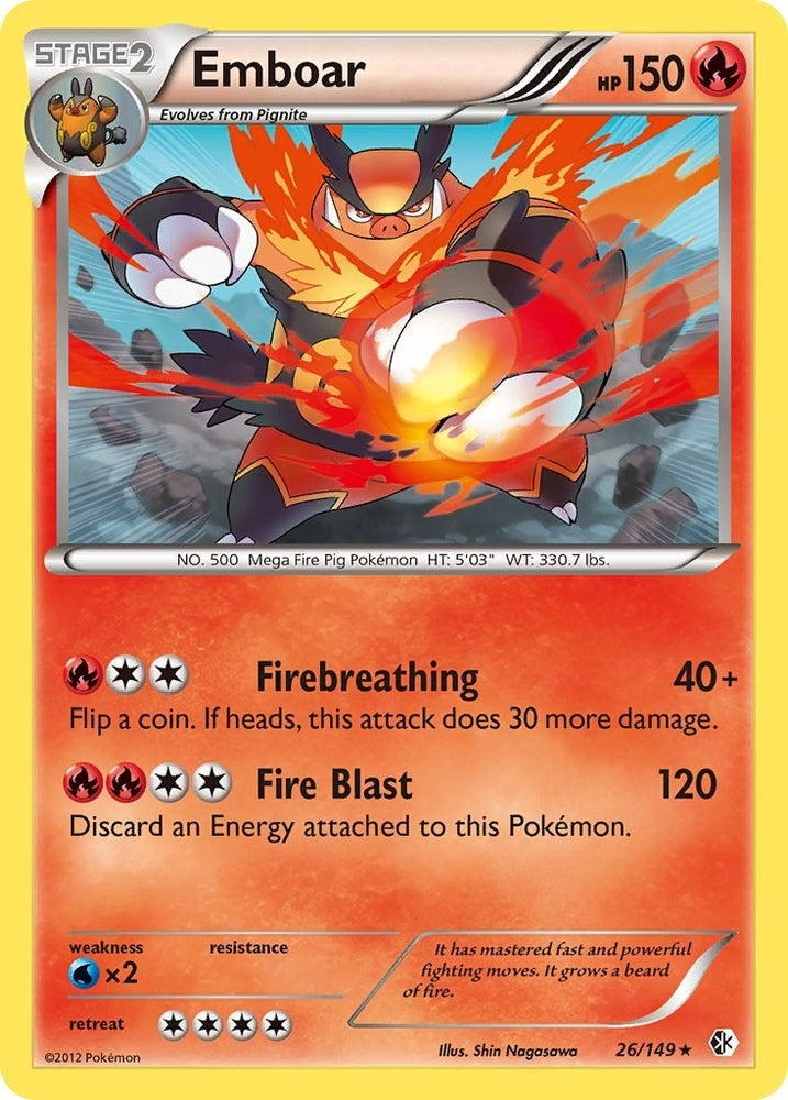 Image for Emboar (26/149) [Boundaries Crossed]