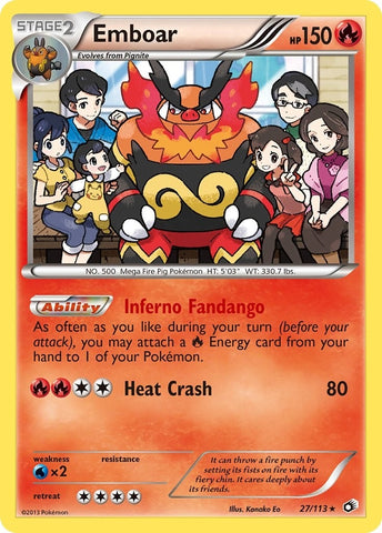 Image for Emboar (27/113) [Legendary Treasures]
