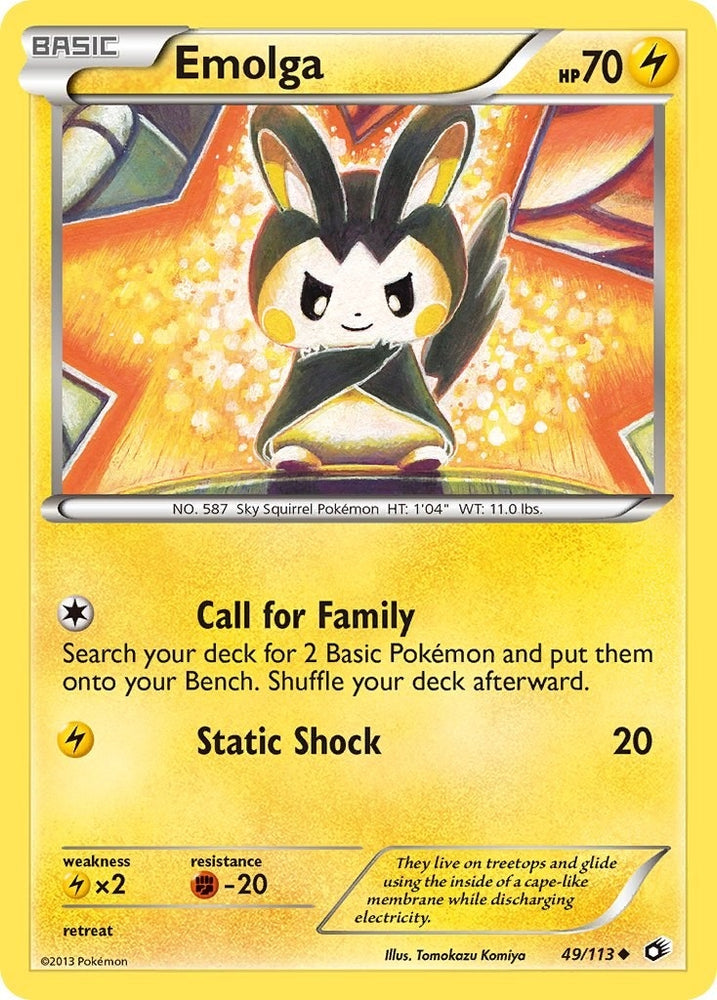 Image for Emolga (49/113) [Legendary Treasures]