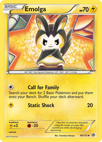 Image for Emolga (49/113) [Legendary Treasures]