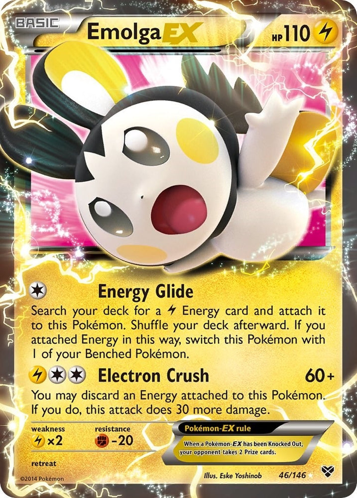 Image for Emolga EX (46/146) [XY Base Set]